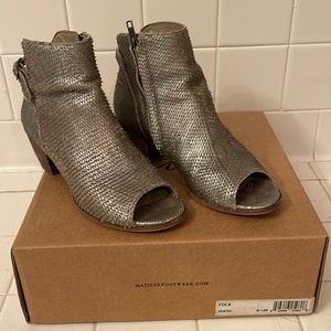 Matisse Pewter Booties